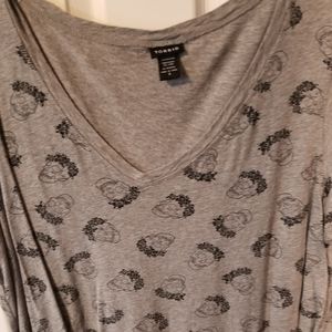 Torrid Skull T shirt